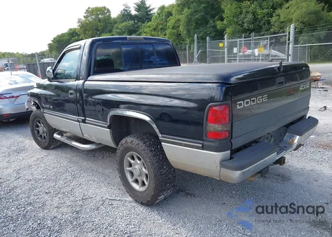 1997 Dodge Ram 1500 Lt из США, поврежденный, VIN 1B7HF16Y7VJ529497